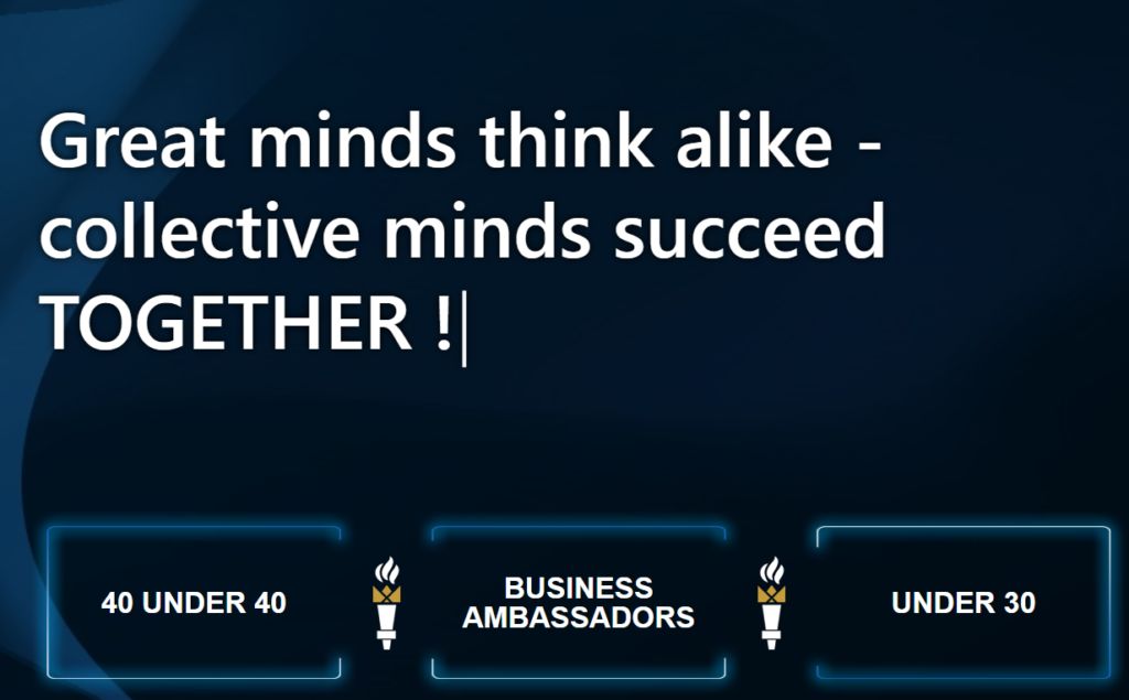 Τί είναι τα βραβεία Business Elite’s “40 Under 40” και με ποιο τρόπο μπορεί κάποιος να συμπεριληφθεί σε αυτά.